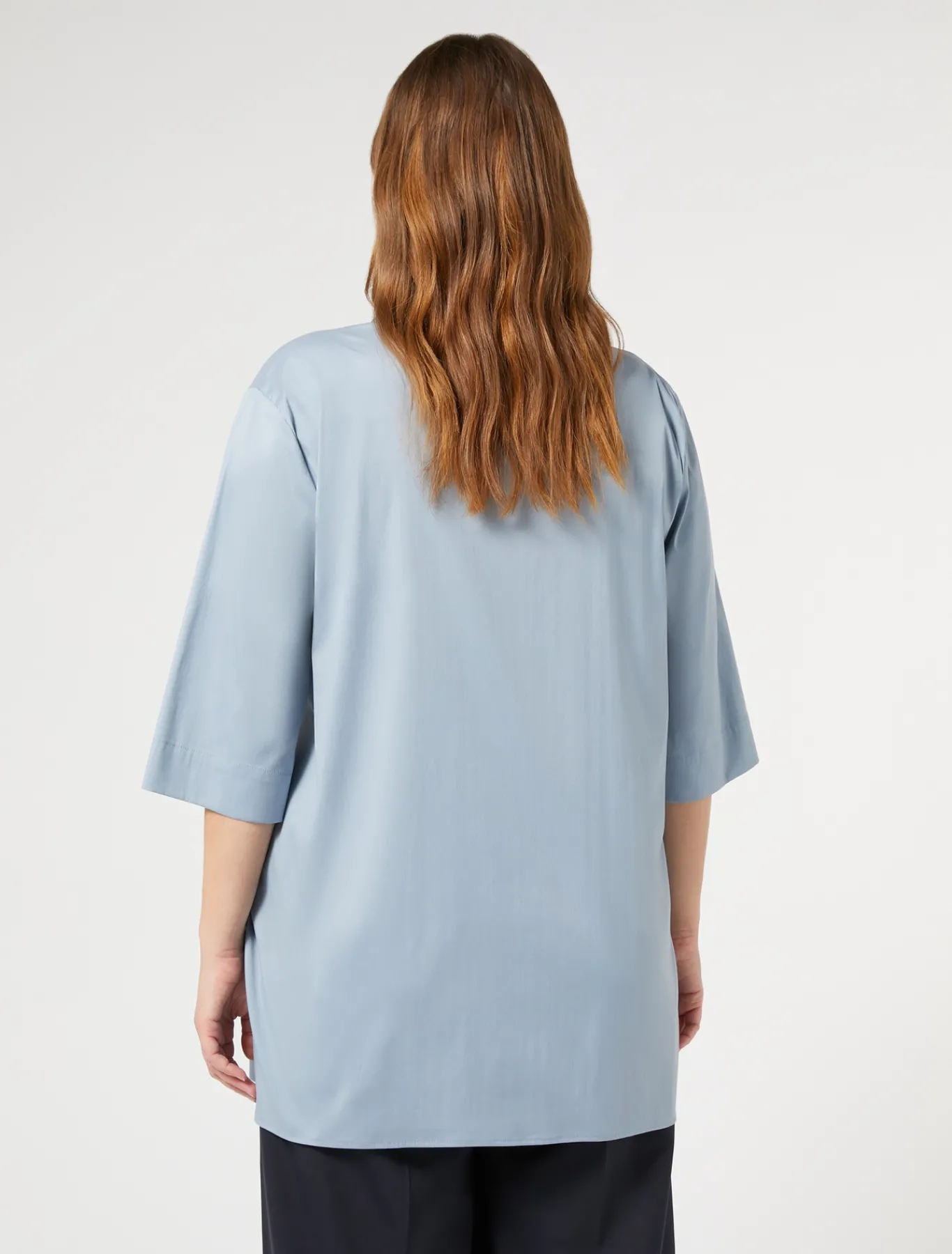 Marina Rinaldi Chemise en popeline GRISBLEU Online