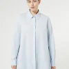 Marina Rinaldi Chemise en popeline de coton AZURE Discount