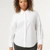 Marina Rinaldi Chemise en popeline de coton BLANCNEUTRE Outlet