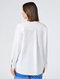 Marina Rinaldi Chemise en popeline de coton BLANCNEUTRE New