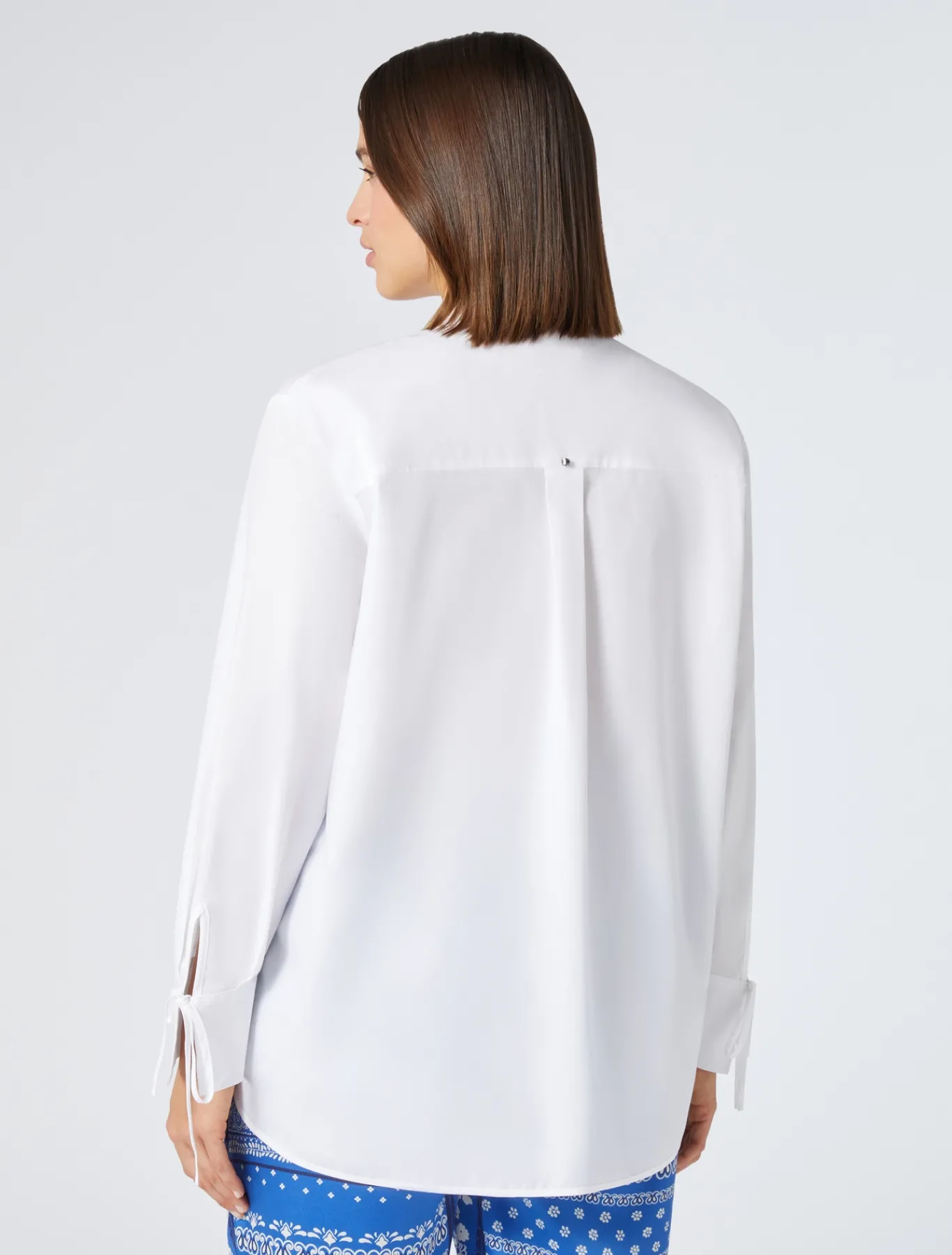 Marina Rinaldi Chemise en popeline de coton BLANCNEUTRE New