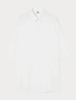 Marina Rinaldi Chemise en popeline de coton mélangé BLANCNEUTRE Sale