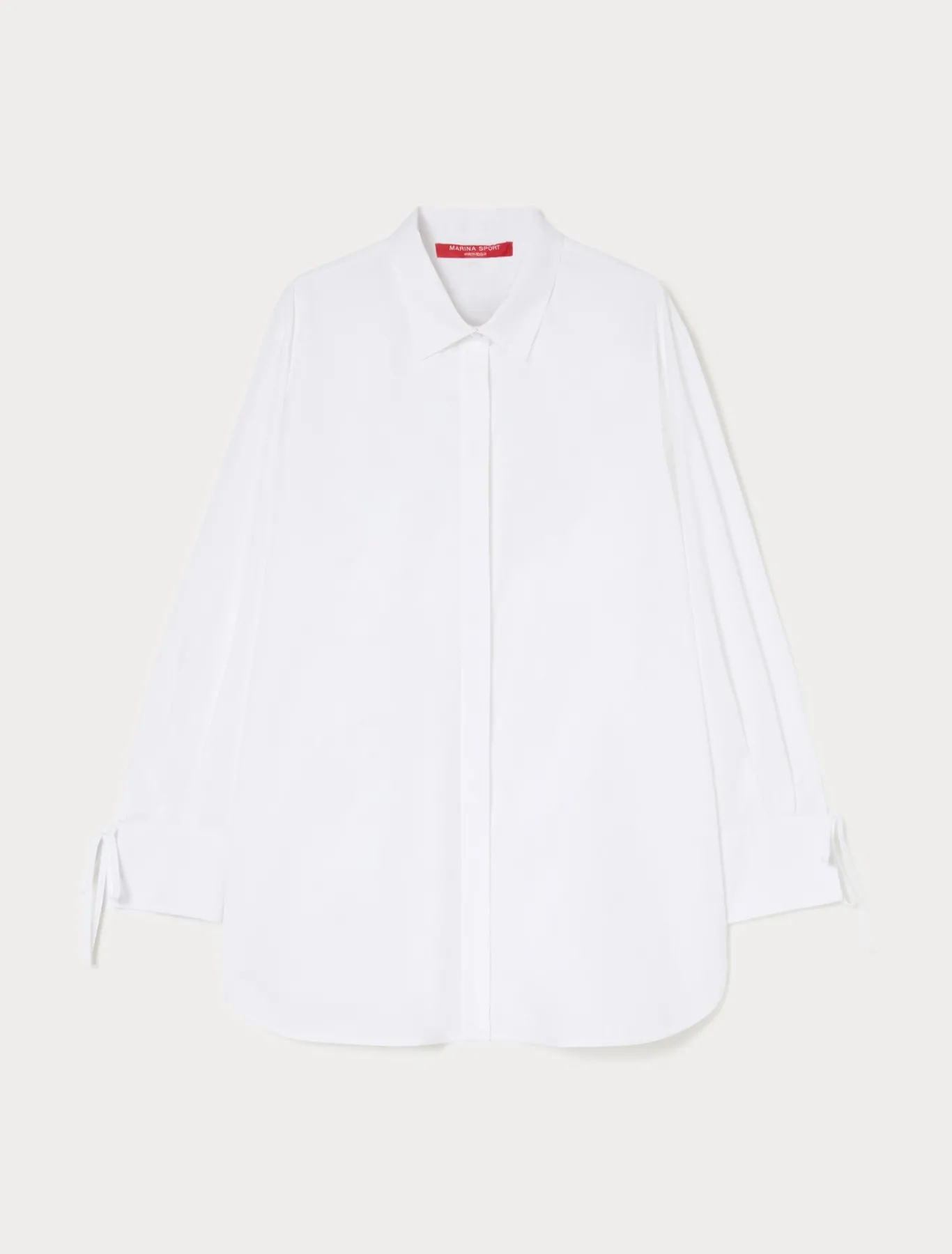 Marina Rinaldi Chemise en popeline de coton BLANCNEUTRE New