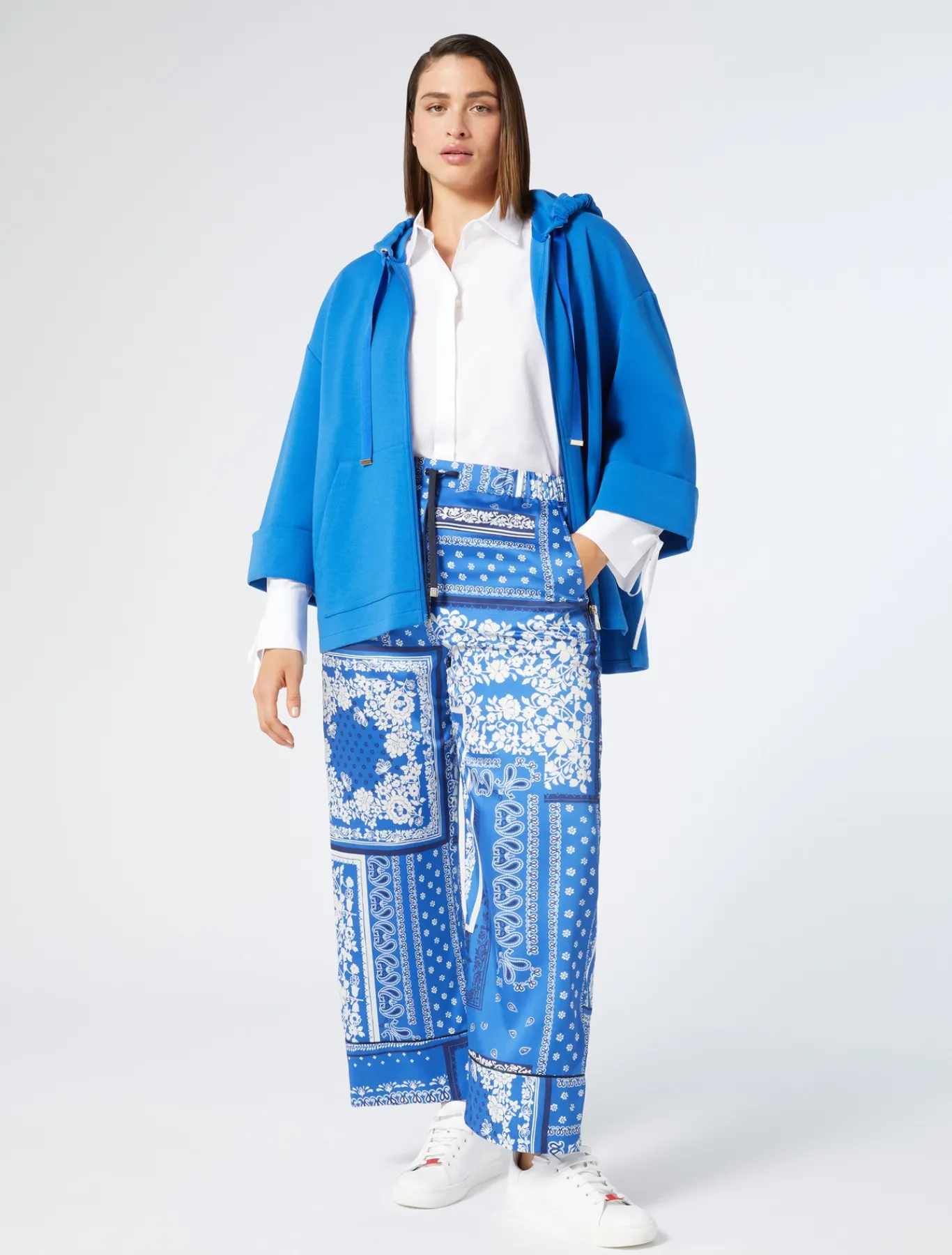 Marina Rinaldi Chemise en popeline de coton BLANCNEUTRE New