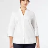 Marina Rinaldi Chemise en popeline stretch BLANCNEUTRE Sale