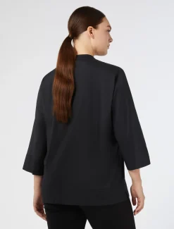 Marina Rinaldi Chemise en popeline stretch NOIR Discount