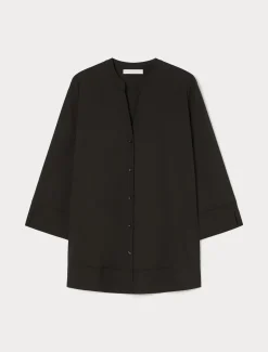 Marina Rinaldi Chemise en popeline stretch NOIR Sale