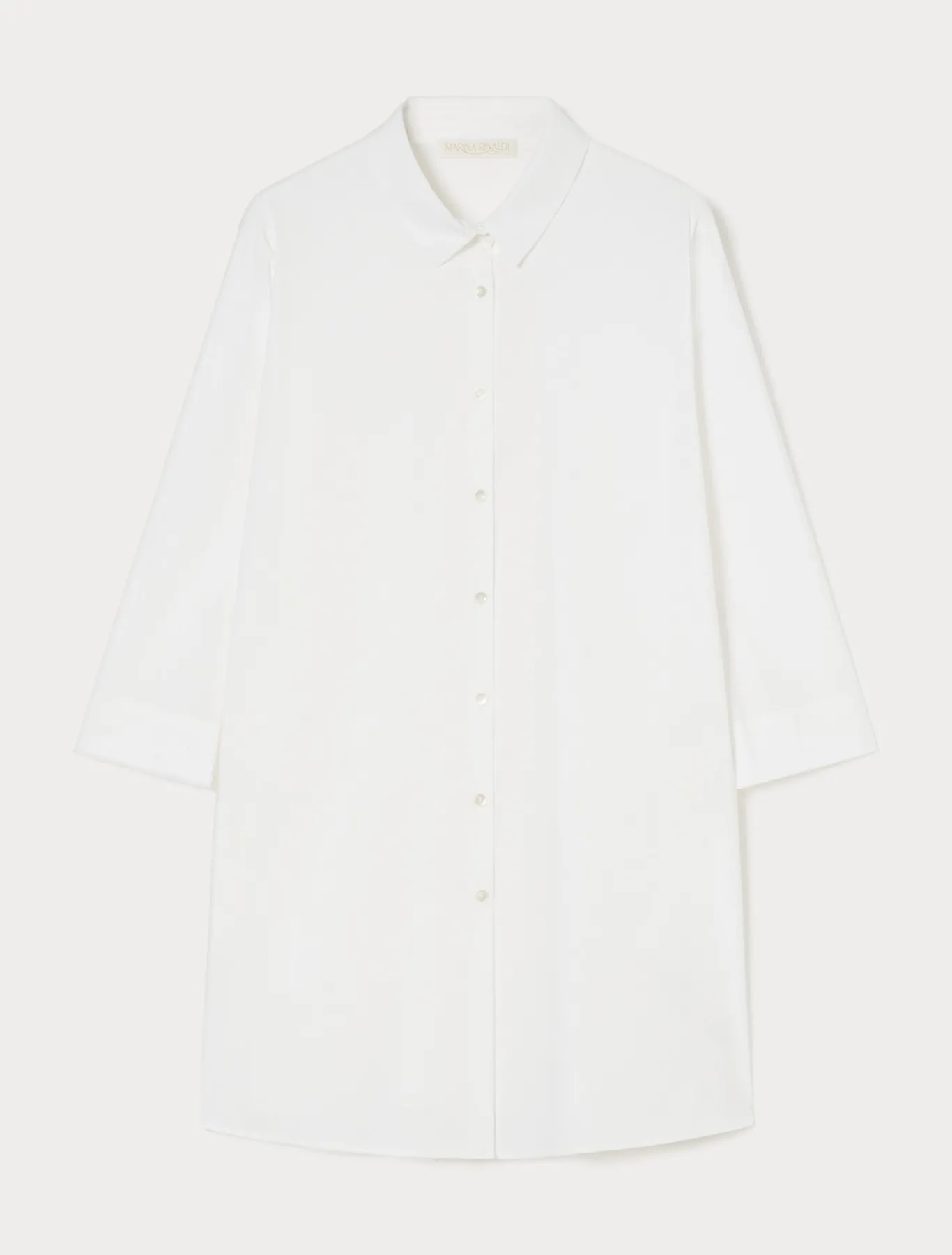 Marina Rinaldi Chemise en popeline stretch BLANCNEUTRE Hot