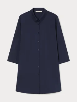 Marina Rinaldi Chemise en popeline stretch BLEUET Discount