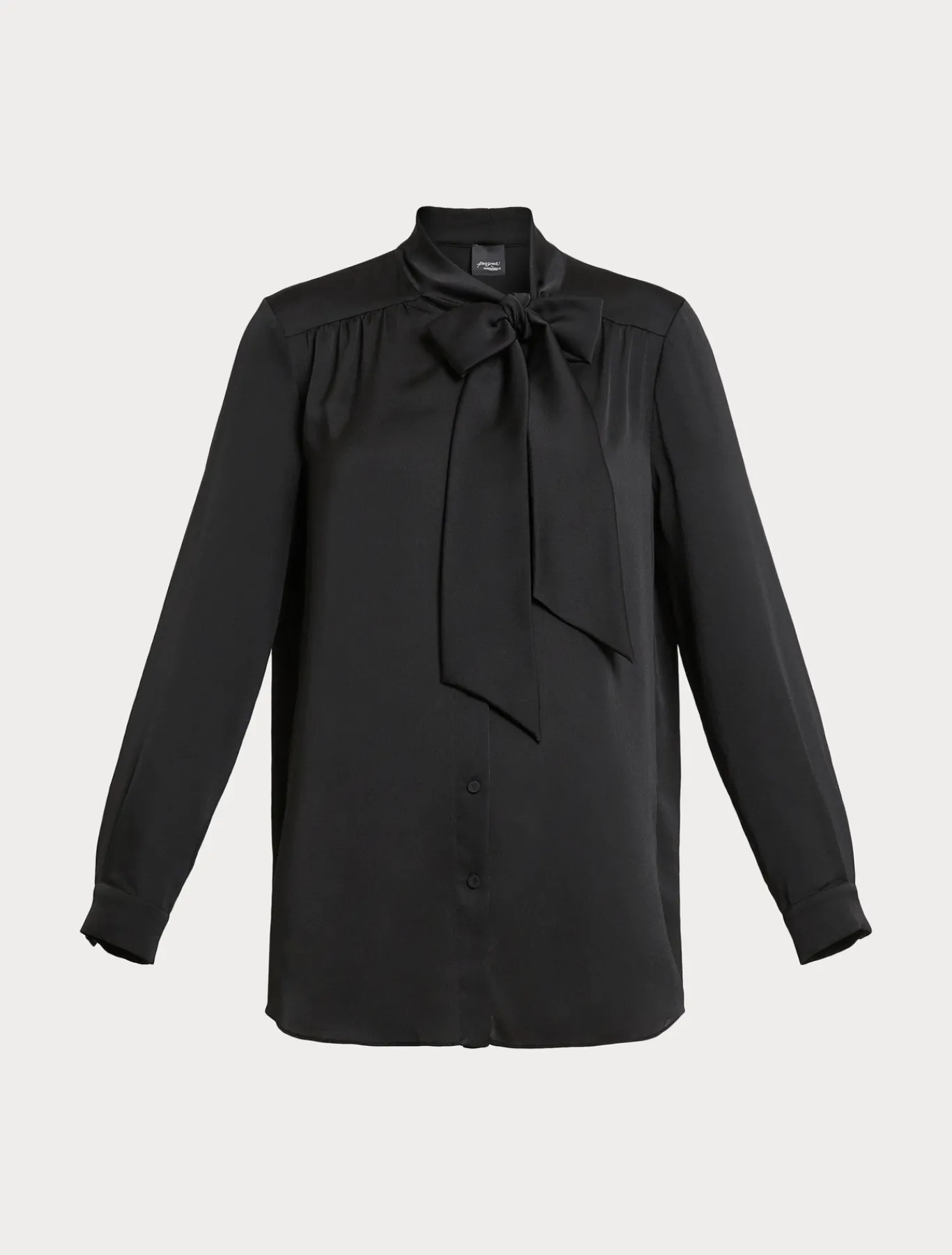 Marina Rinaldi Chemise en satin NOIR Clearance