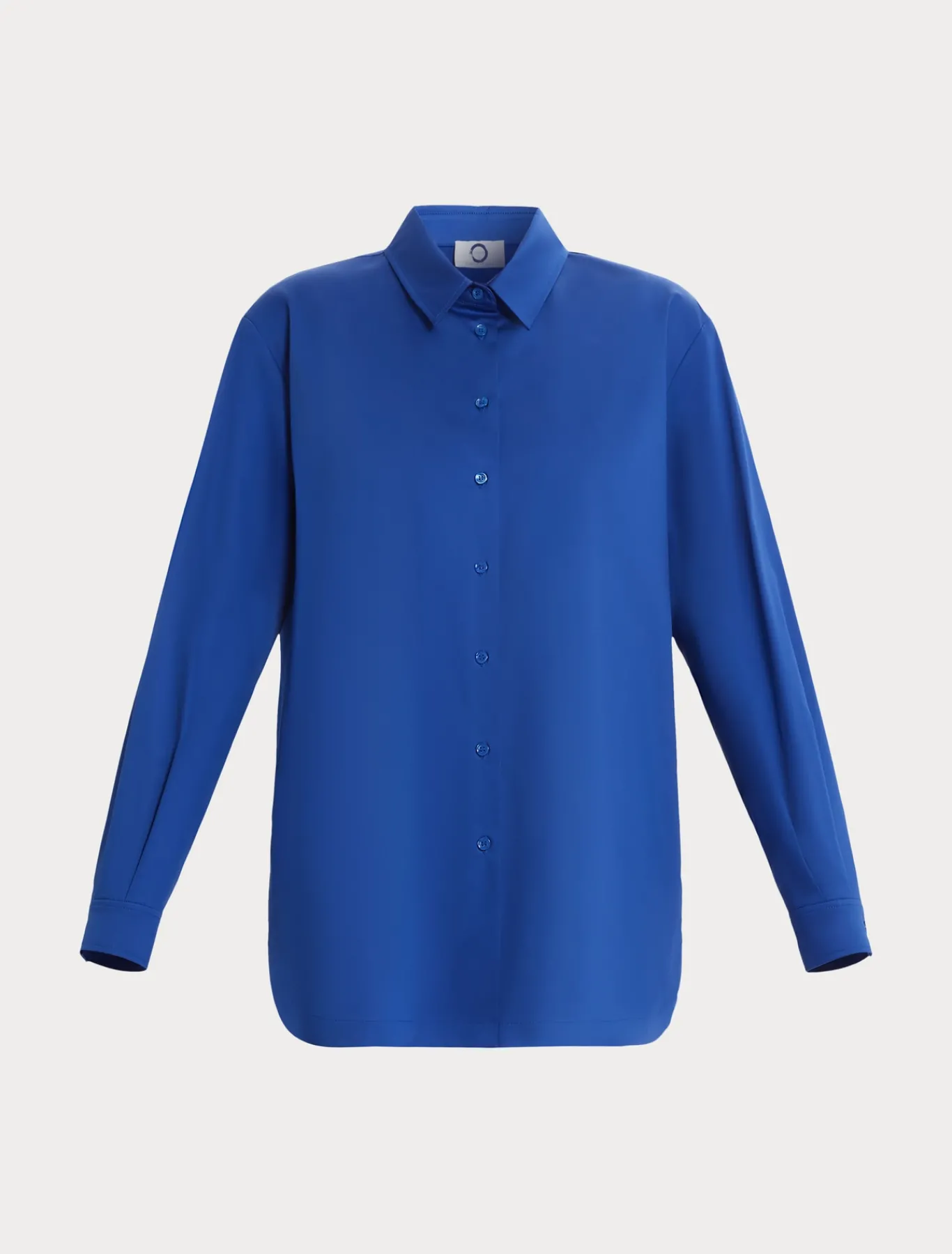 Marina Rinaldi Chemise en satin stretch BLEUDECHINE Discount