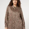 Marina Rinaldi Chemise en sergé TERRECUITE New