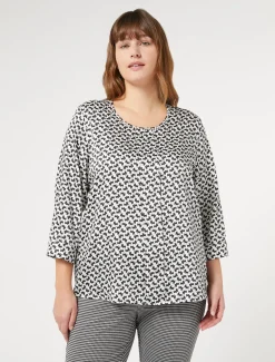 Marina Rinaldi Chemise en sergé BLANC Outlet