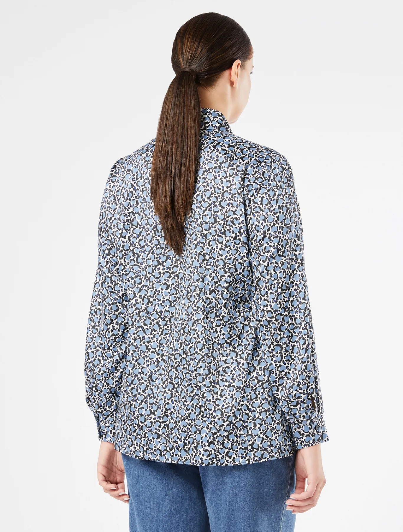Marina Rinaldi Chemise en sergé AZURE Clearance