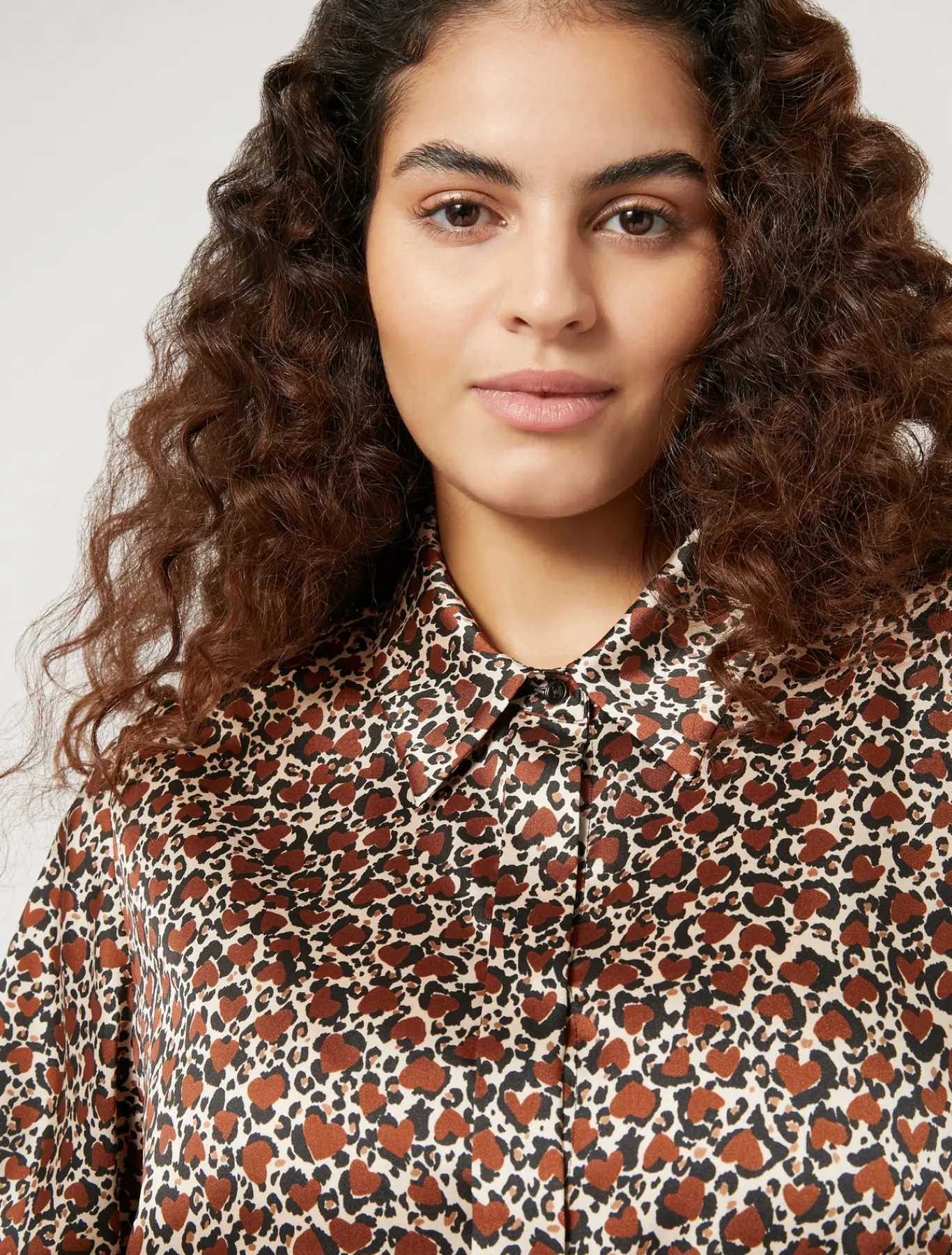 Marina Rinaldi Chemise en sergé TERRECUITE New