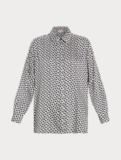 Marina Rinaldi Chemise en sergé BLANC Discount