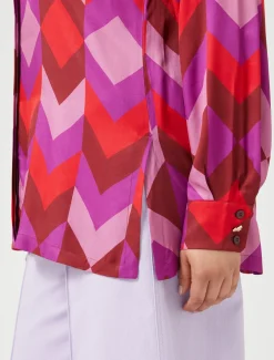 Marina Rinaldi Chemise en sergé imprimé MULTICOLORE Hot