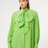 Marina Rinaldi Chemise en soie LIME Outlet