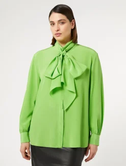 Marina Rinaldi Chemise en soie LIME Outlet
