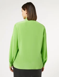 Marina Rinaldi Chemise en soie LIME Outlet