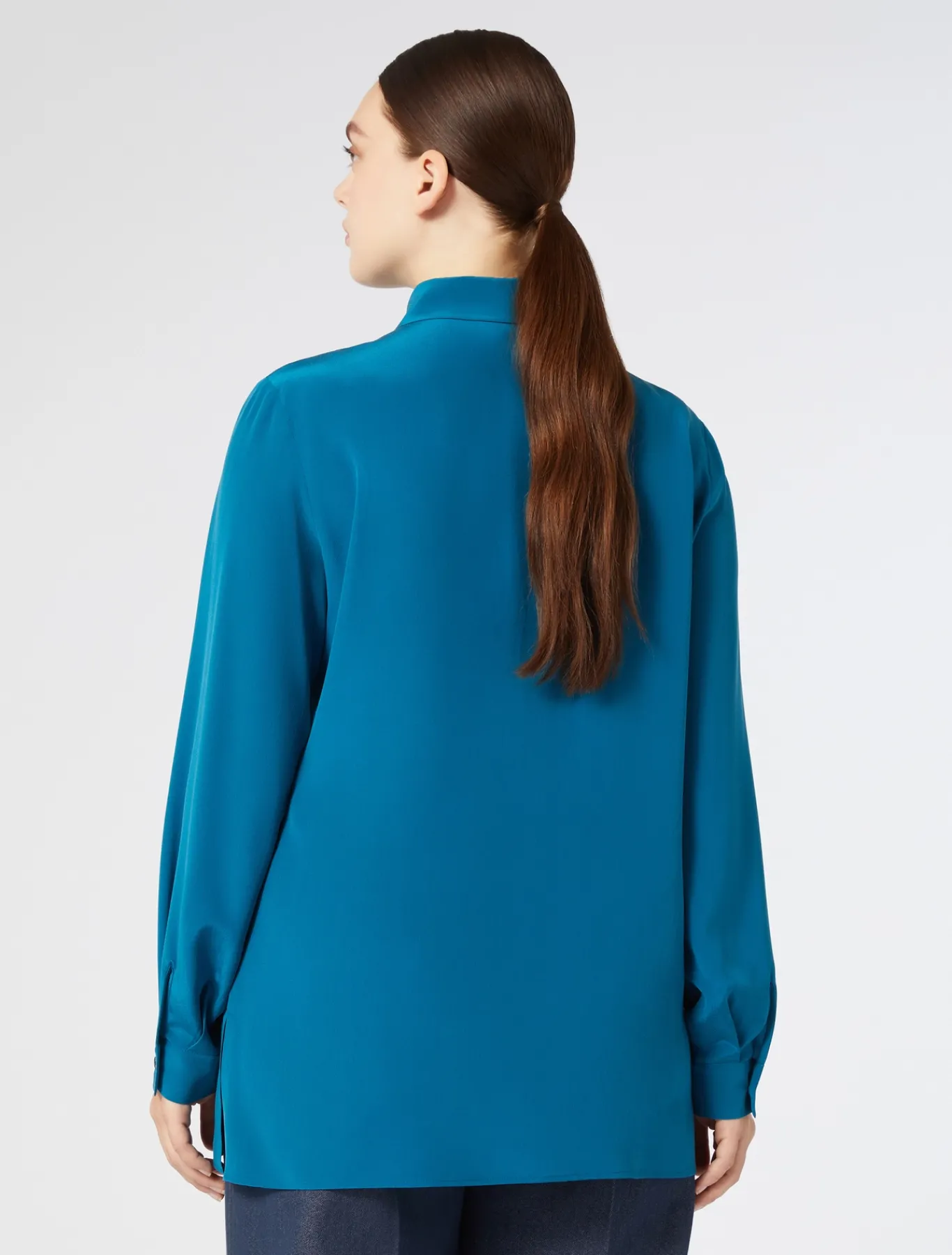 Marina Rinaldi Chemise en soie TURQUOISE Fashion