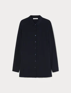 Marina Rinaldi Chemise en soie BLEUET Best
