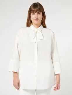 Marina Rinaldi Chemise en taffetas BLANC Hot