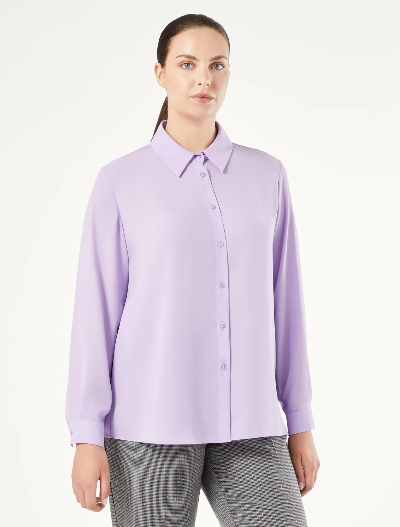 Marina Rinaldi Chemise en tissu technique MAUVE Hot