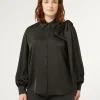Marina Rinaldi Chemise en tissu technique NOIR Sale