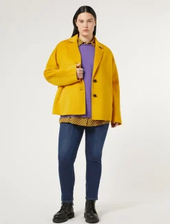 Marina Rinaldi Chemisier en cady JAUNE Clearance