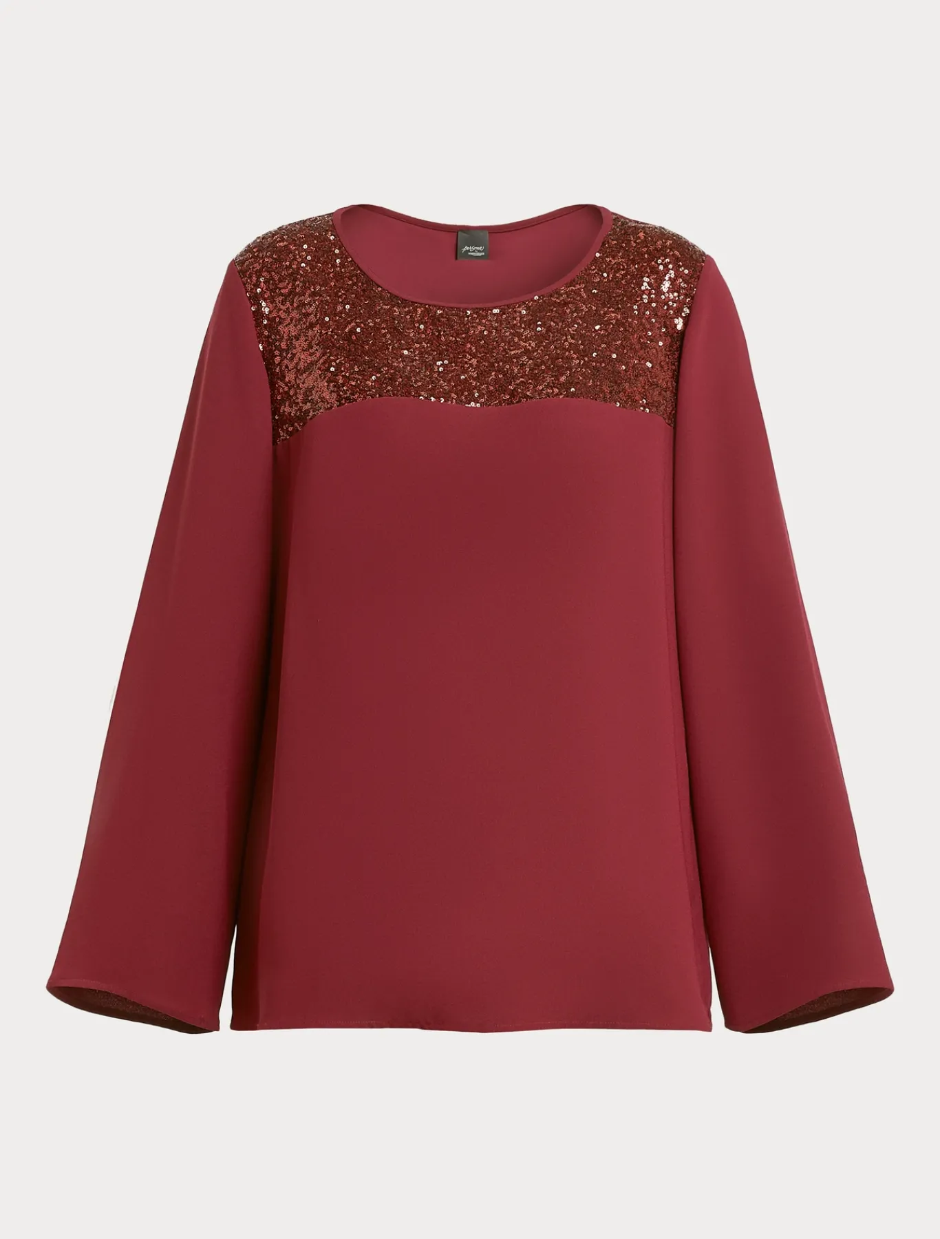 Marina Rinaldi Chemisier en crêpe envers satin RUBIS Discount