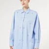 Marina Rinaldi Chemisier en popeline avec broderie AZURE Sale