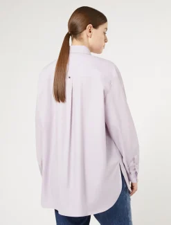 Marina Rinaldi Chemisier en popeline avec broderie LILAS Online