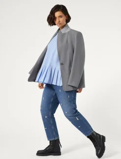 Marina Rinaldi Chemisier en popeline de coton CIEL Discount