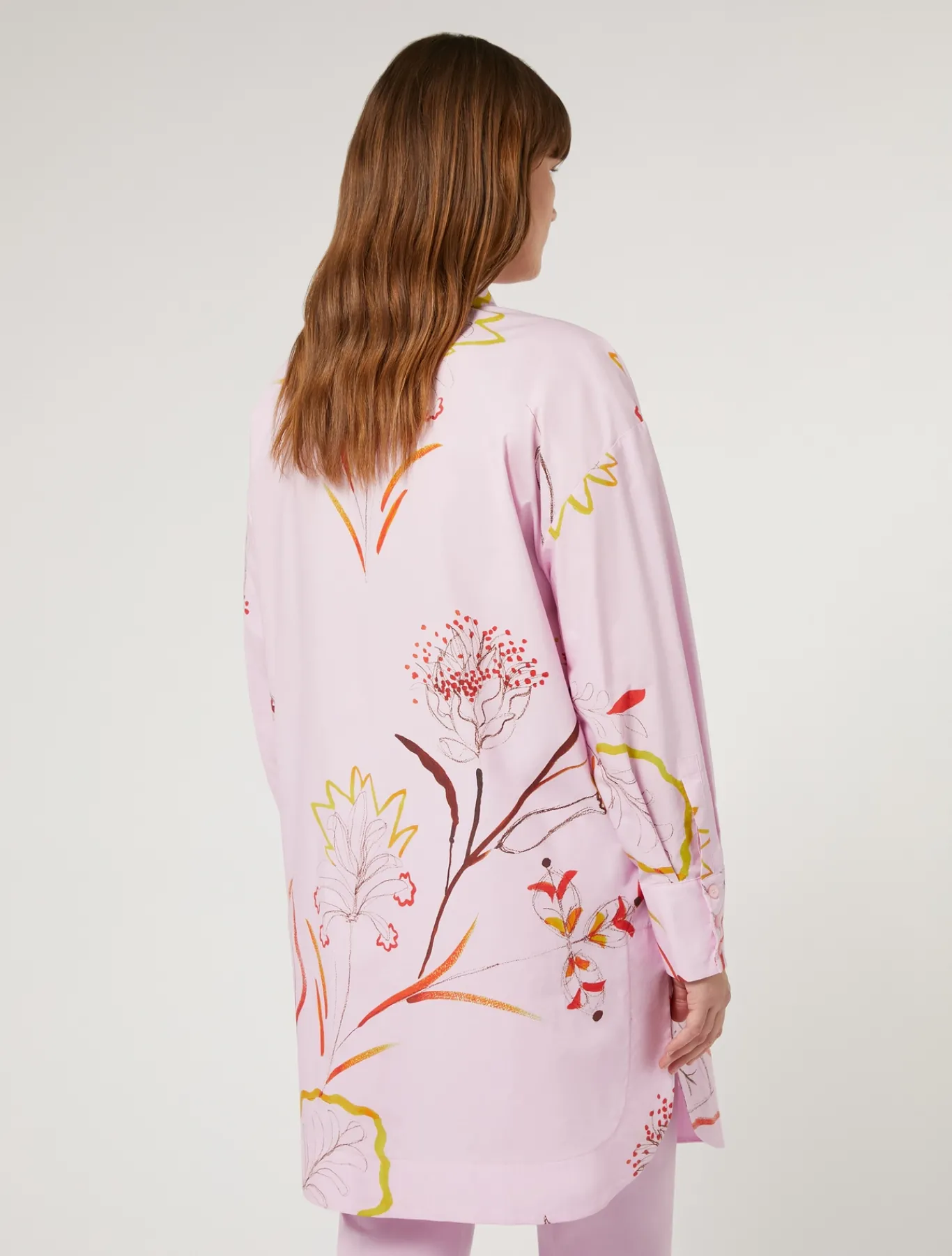 Marina Rinaldi Chemisier en popeline imprimée ROSE Fashion