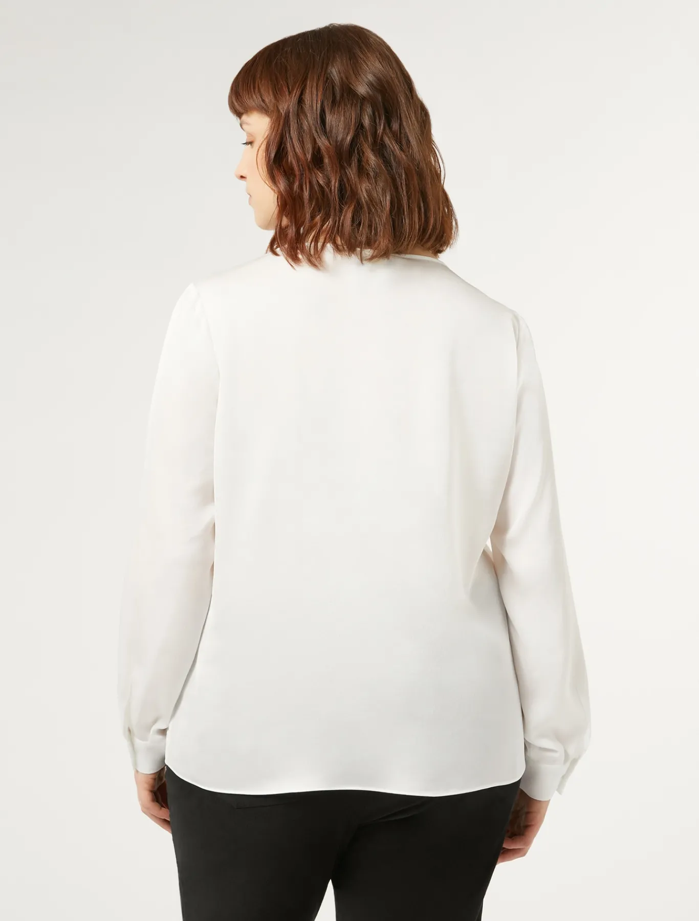 Marina Rinaldi Chemisier en satin BLANC New