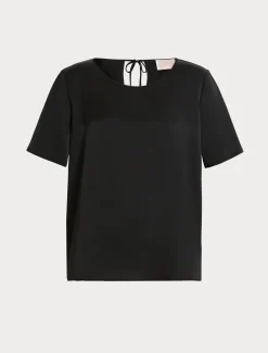 Marina Rinaldi Chemisier en satin NOIR Hot