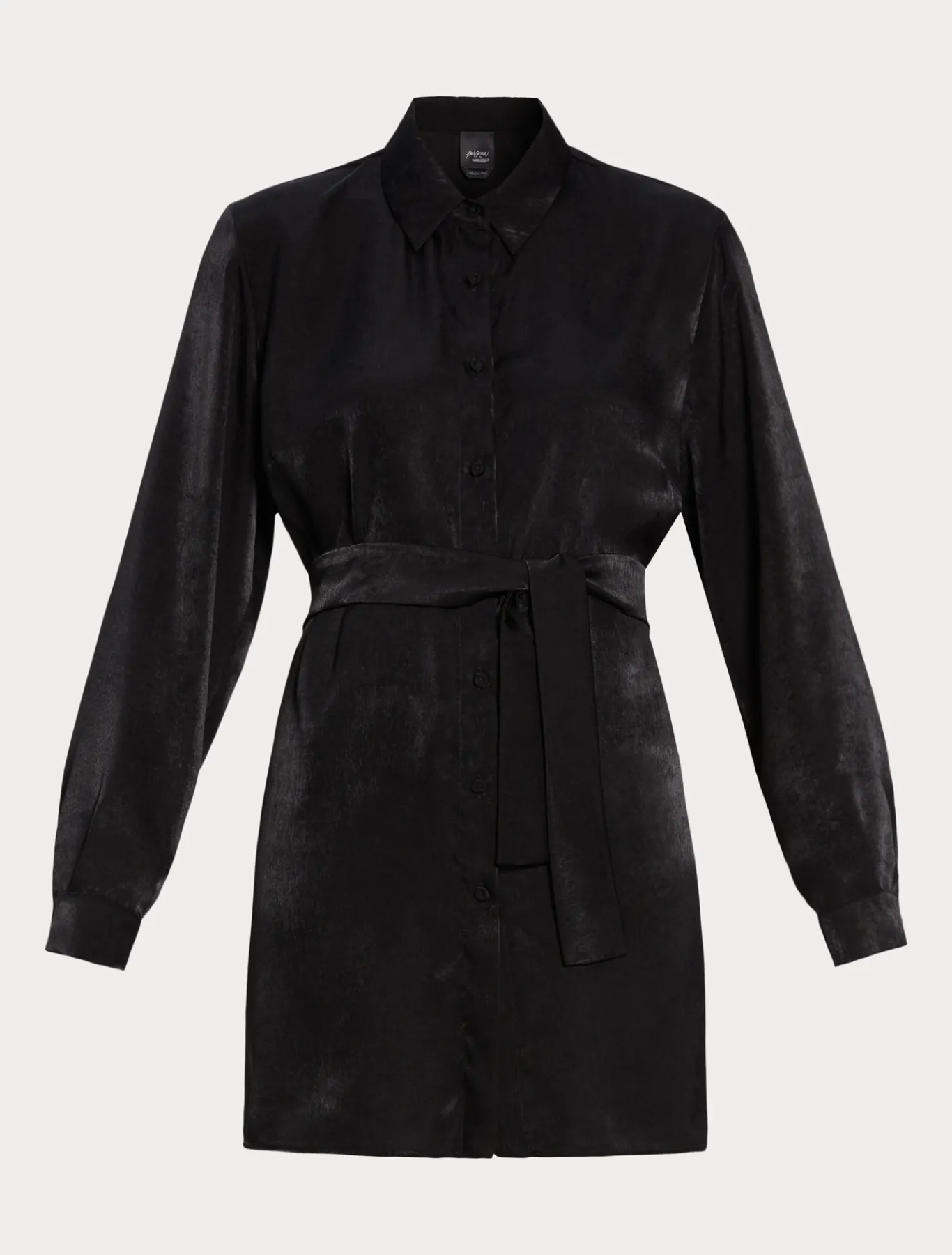 Marina Rinaldi Chemisier en satin NOIR Outlet