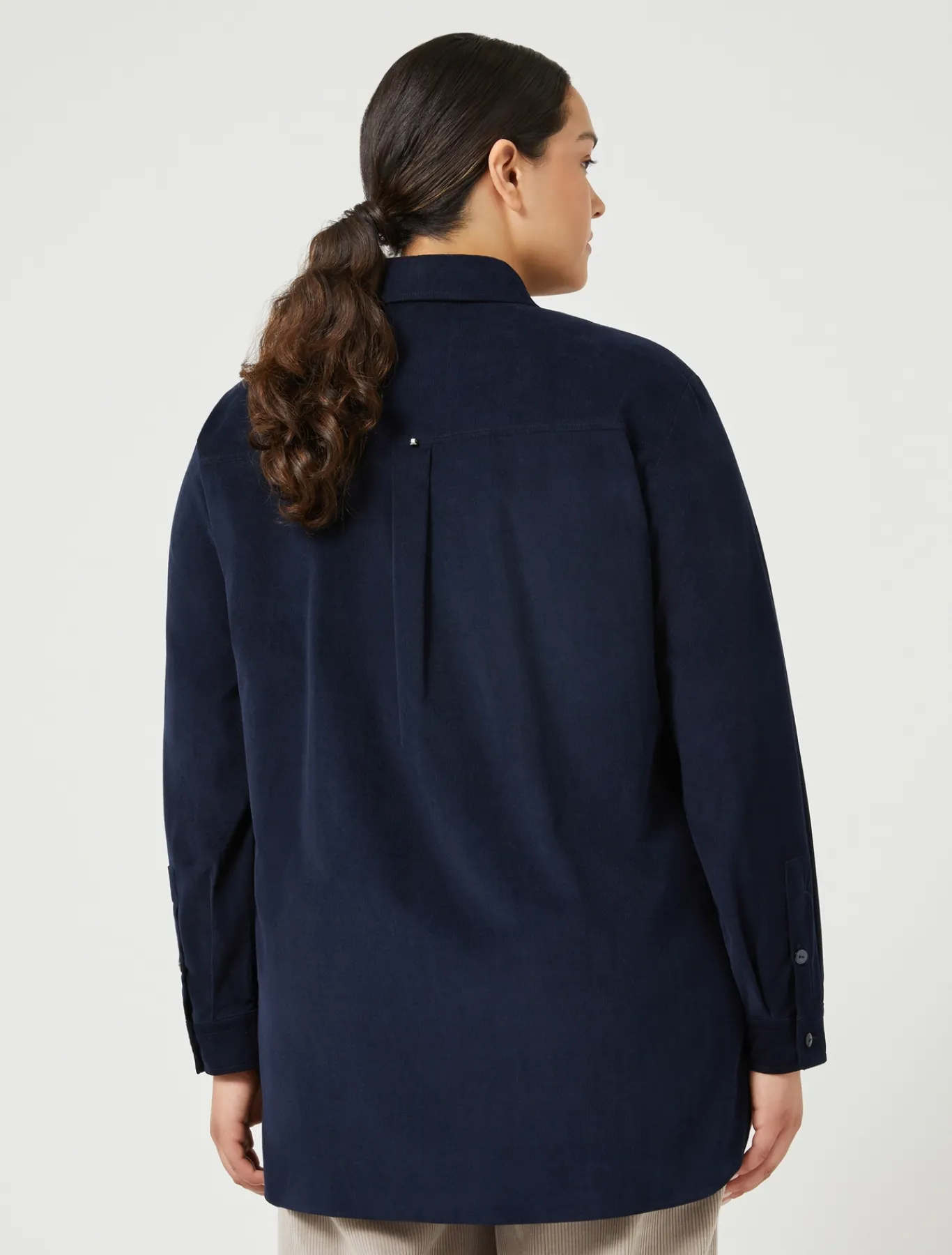 Marina Rinaldi Chemisier en velours BLEU Sale