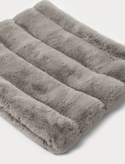 Marina Rinaldi Col en tissu effet fourrure GRISMOYEN Fashion