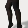Marina Rinaldi Collants en microfibre 60 deniers BLEU Hot