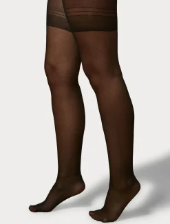 Marina Rinaldi Collants en tulle 20 deniers NOIR New