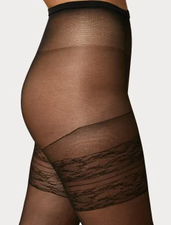 Marina Rinaldi Collants voiles 30 deniers NOIR Sale