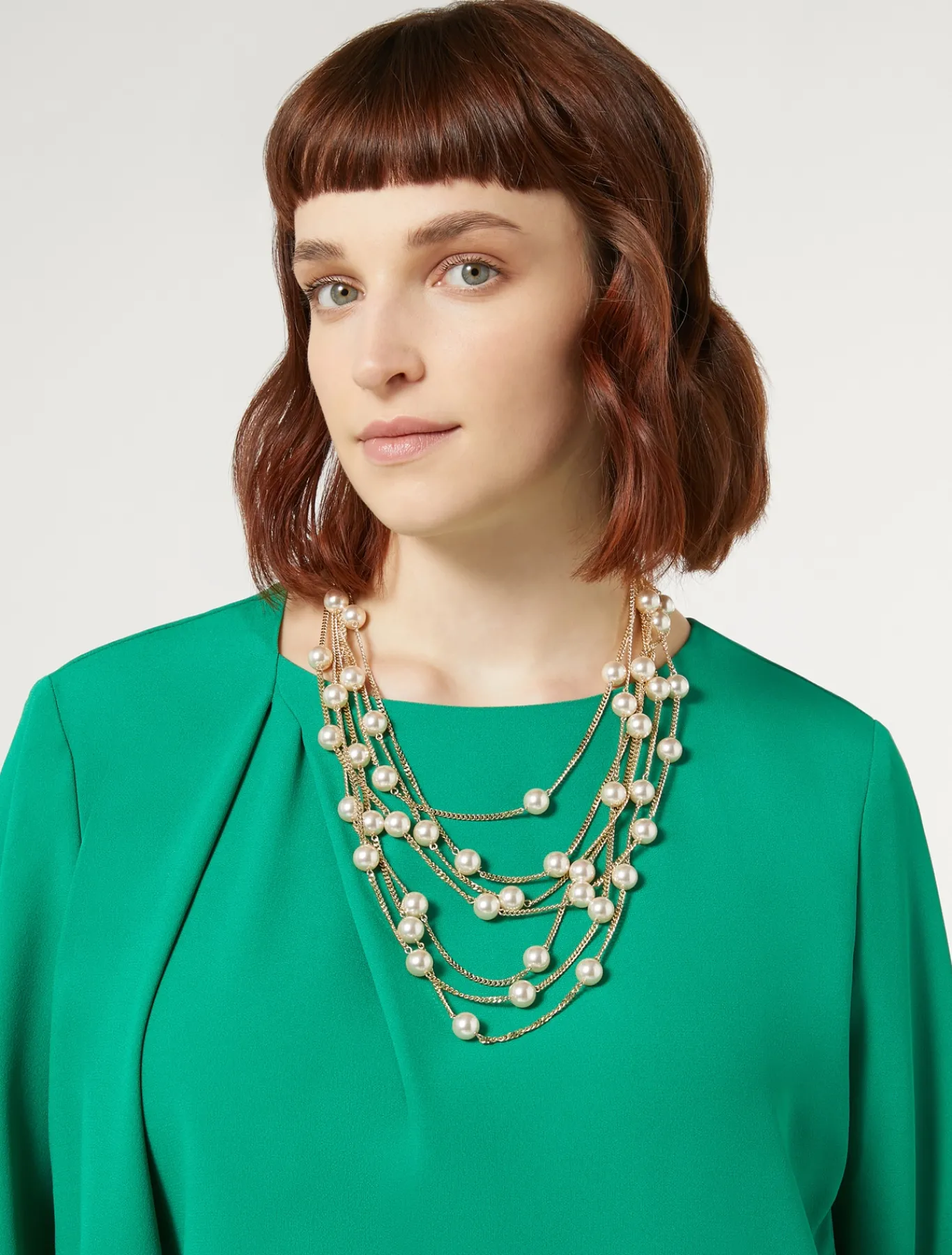 Marina Rinaldi Collier multi-brins avec perles ORCLAIR Clearance
