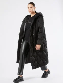 Marina Rinaldi Doudoune en satin NOIR Fashion