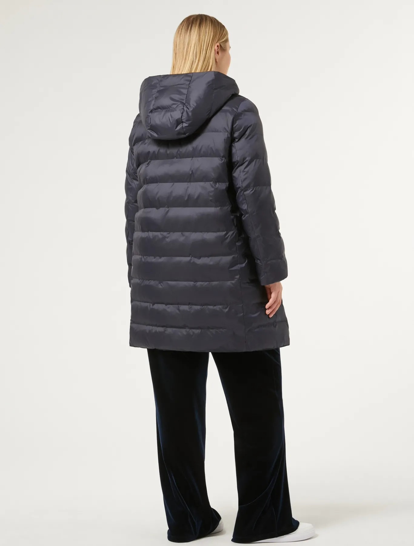 Marina Rinaldi Doudoune en taffetas et toile de nylon déperlante BLEUMARINE Discount