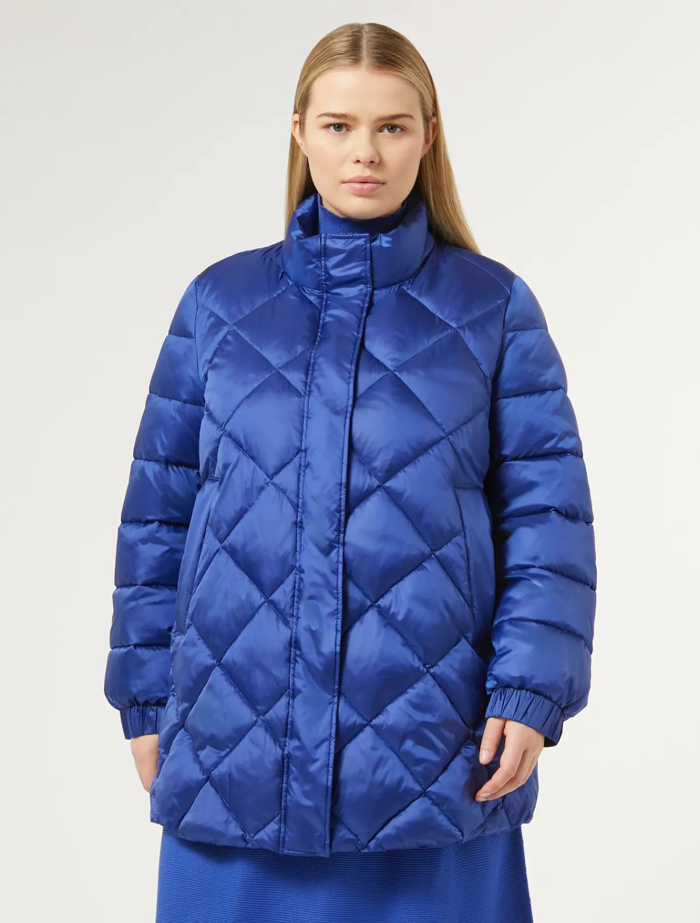 Marina Rinaldi Doudoune en tissu technique BLEUET Fashion