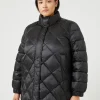 Marina Rinaldi Doudoune en tissu technique NOIR Discount