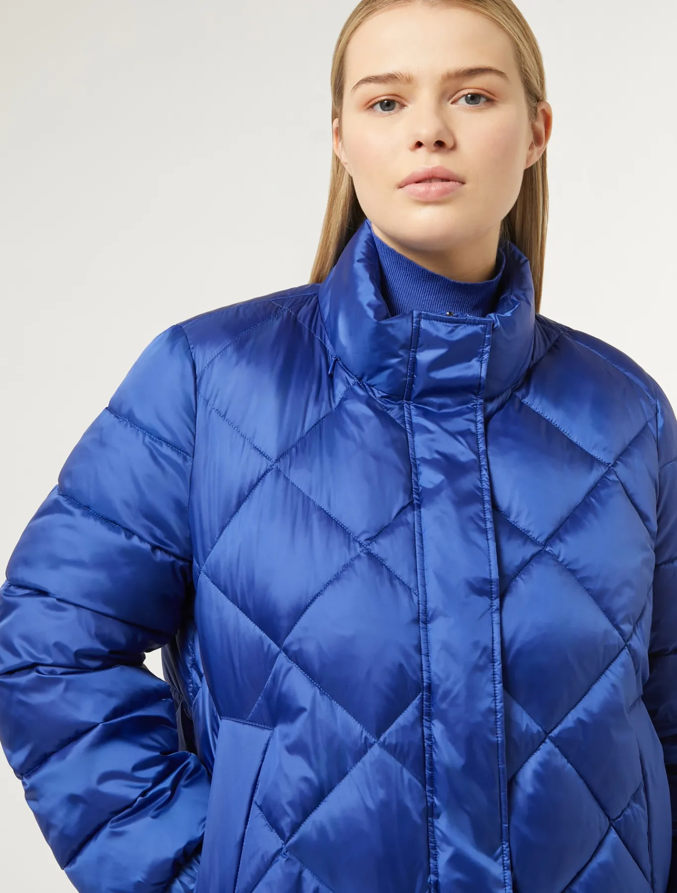 Marina Rinaldi Doudoune en tissu technique BLEUET Fashion