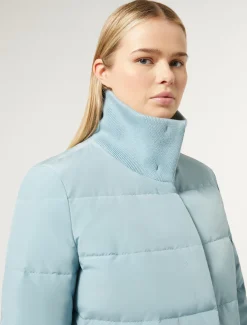 Marina Rinaldi Doudoune en tissu technique GRISBLEU Best